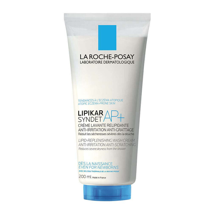 La Roche-Posay Lipikar - Syndet AP+ Crema Detergente Corpo, 200ml