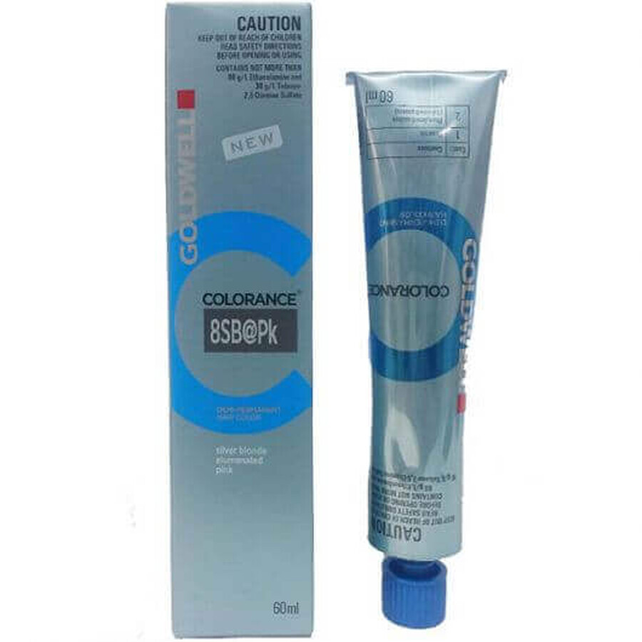 Tintura per capelli semipermanente Goldwell Colorance 8SB@PK 60ml