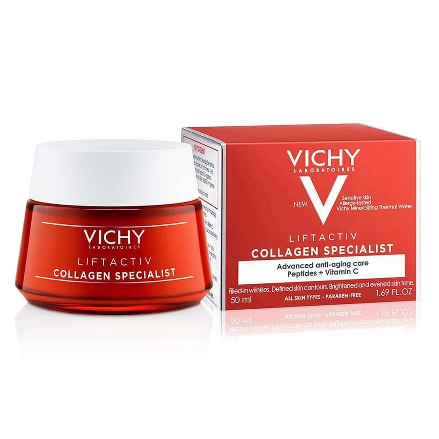 Vichy Liftactiv - Collagen Specialist Crema Viso Anti-Eta, 50ml