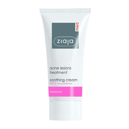 Day cream against redness SPF 6 Ziaja Med, 50 ml, Ziaja