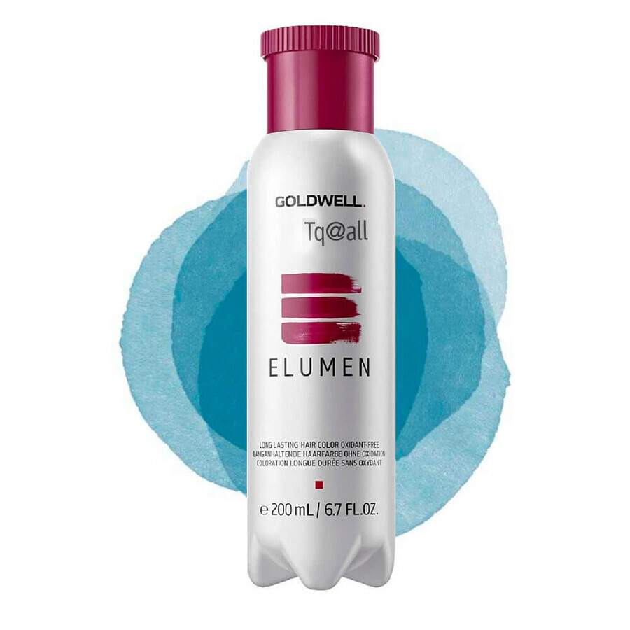 Tintura per capelli semipermanente Elumen Pure TQ@ALL Turchese, 200 ml, Goldwell