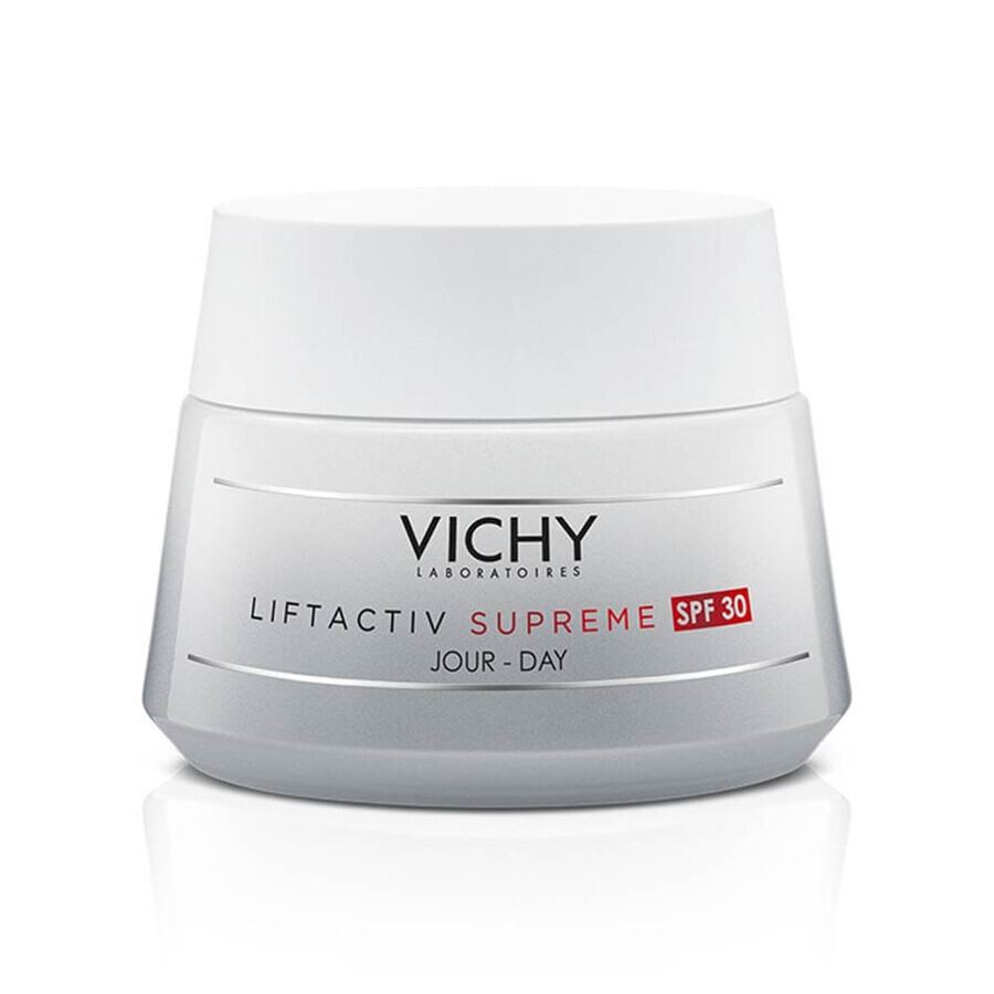 Vichy Liftactiv Supreme - Crema Giorno HA SPF30 per Correzione Rughe e Tono,50ml