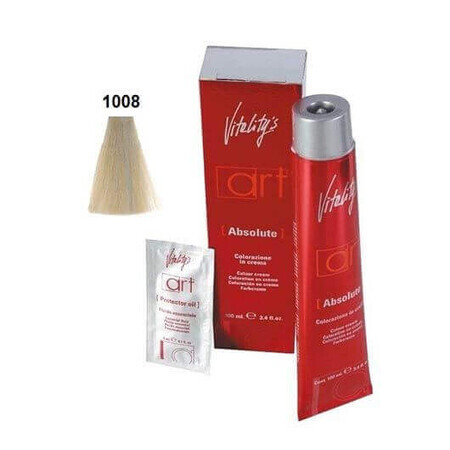 Vitality's Art Absolute permanent hair dye with ammonia 1008 Pearl 100 ml