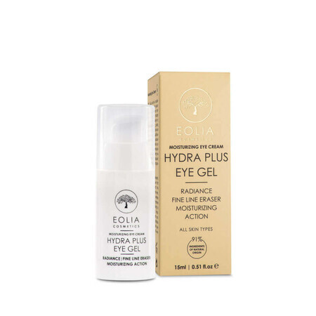 Crema occhi idratante naturale Eolia, Hydra Plus 15 ml / 0,51 fl. oncia