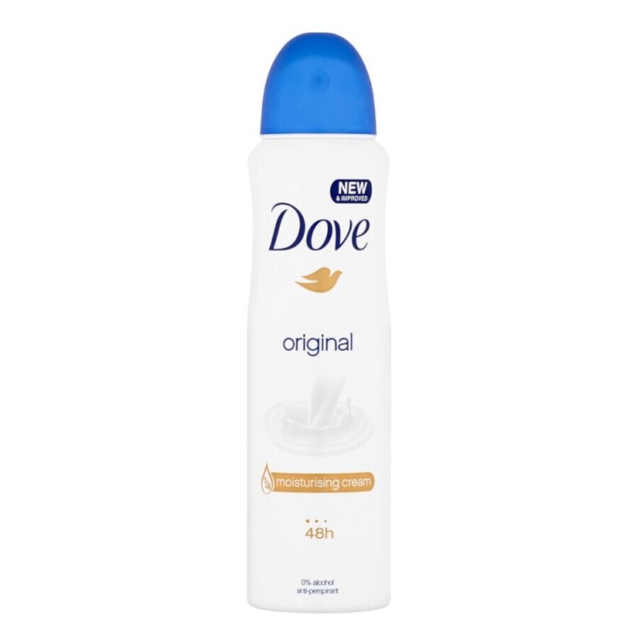 Dove Original Antitranspirant Deodorant Spray, 150 ml