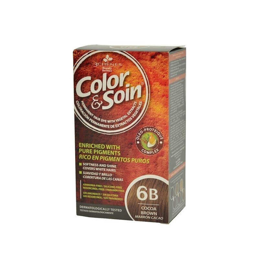 CO&amp;SO Cocoa brown hair dye 6B EN