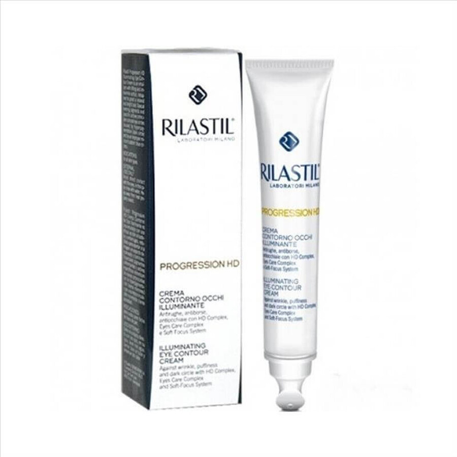 RILASTIL PROGRESSION HD - Eye contour brightening anti-wrinkle cream x 15ml