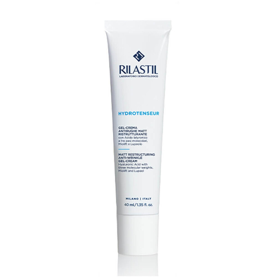 Rilastil Hydrotenseur - Gel Crema Antirughe Matt Ristrutturante, 40ml