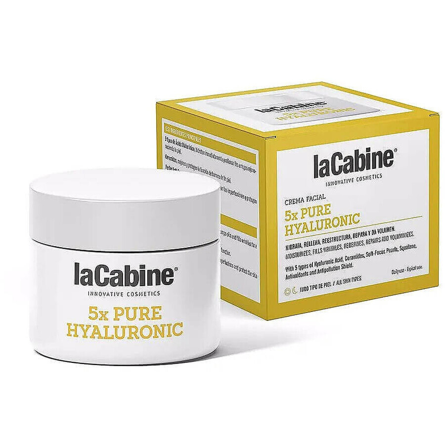 La Cabine 5x Crema ialuronica pura, 50 ml