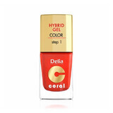 Smalto DELIA Hybrid Coral n. 014 corallo scuro x 11ml