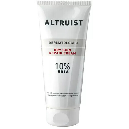 Dermatological repair cream for dry skin with 10% urea, 200 ml, Altruist