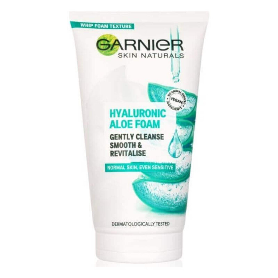 Schiuma detergente Garnier Hyaluronic Aloe x 150 ml