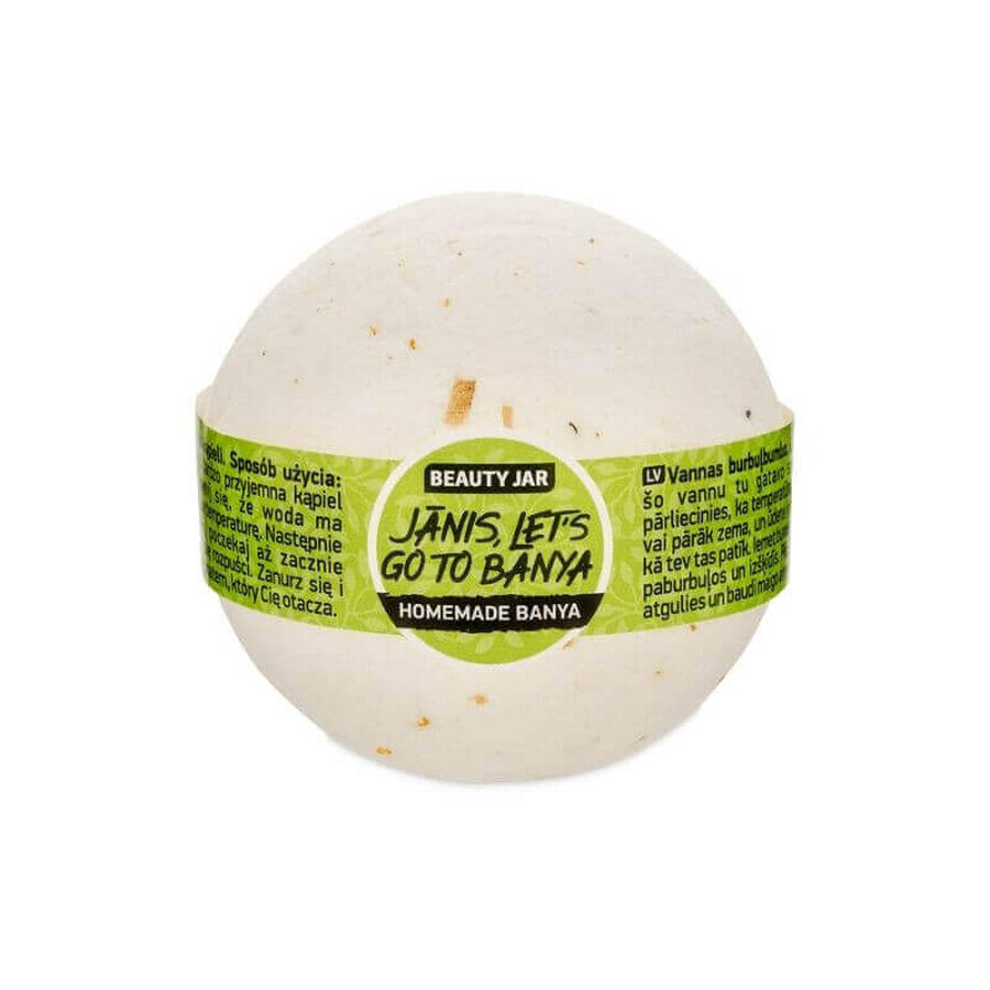 Bath ball with lime blossom, Janis x 150g, Beauty Jar