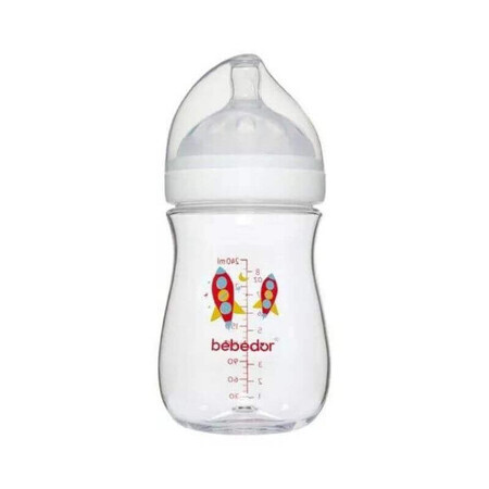 BEBE DOR Biberon a bocca larga BPA Free 240 ml 95302