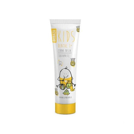 Dentifricio naturale per bambini 1+ al gusto di ananas x 75 ml, BIOBAZA