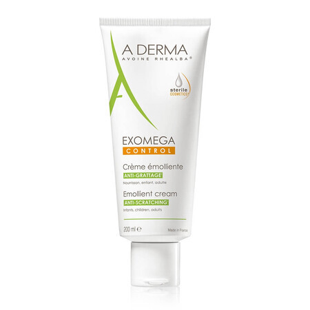 A-Derma Exomega Control - Crema Emolliente, 200ml