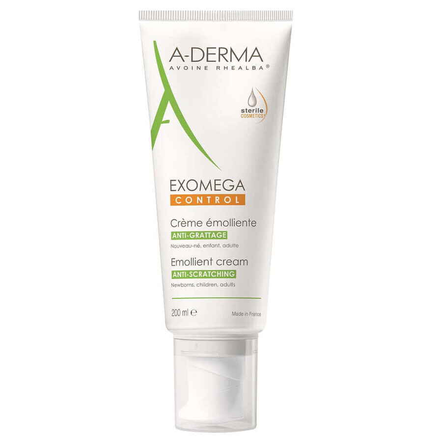 A-Derma Exomega Control - Crema Emolliente, 200ml