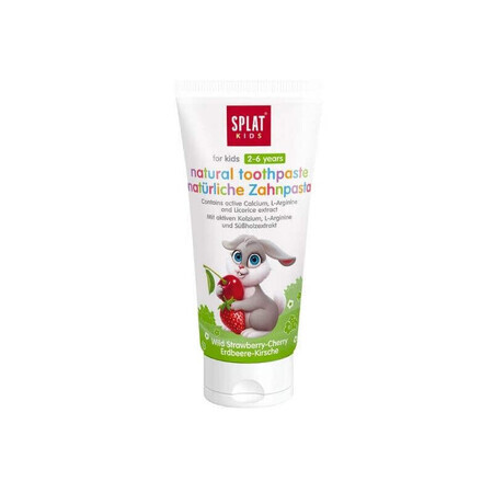 Splat Baby Dentifricio 2-6 anni fragola&ciliegia 50ml