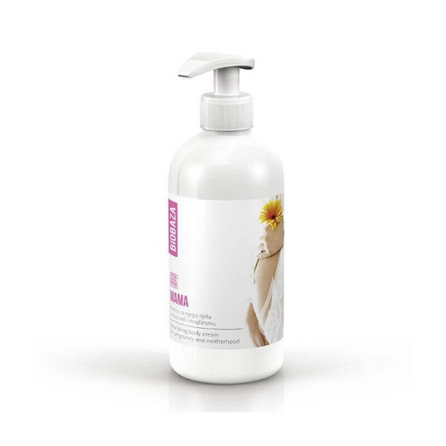 Crème anti-vergetures pour le corps x 500ml, Biobaza Mama