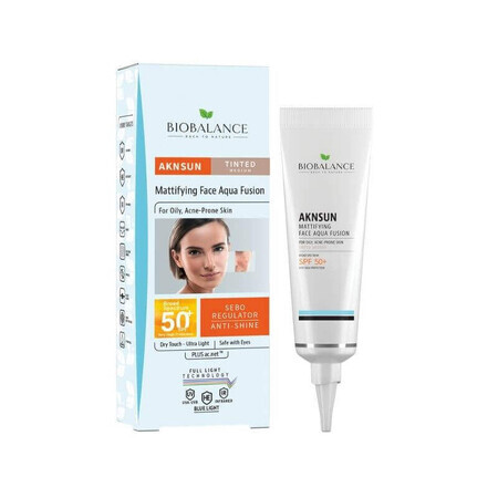 Crema solare SPF 50+, Medium x 40ml, Bio Balance