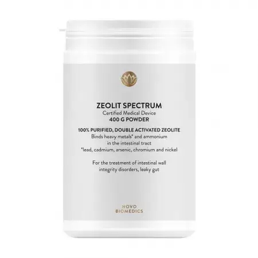 Zeolite Spectrum, 400 g, Novo Biomedics