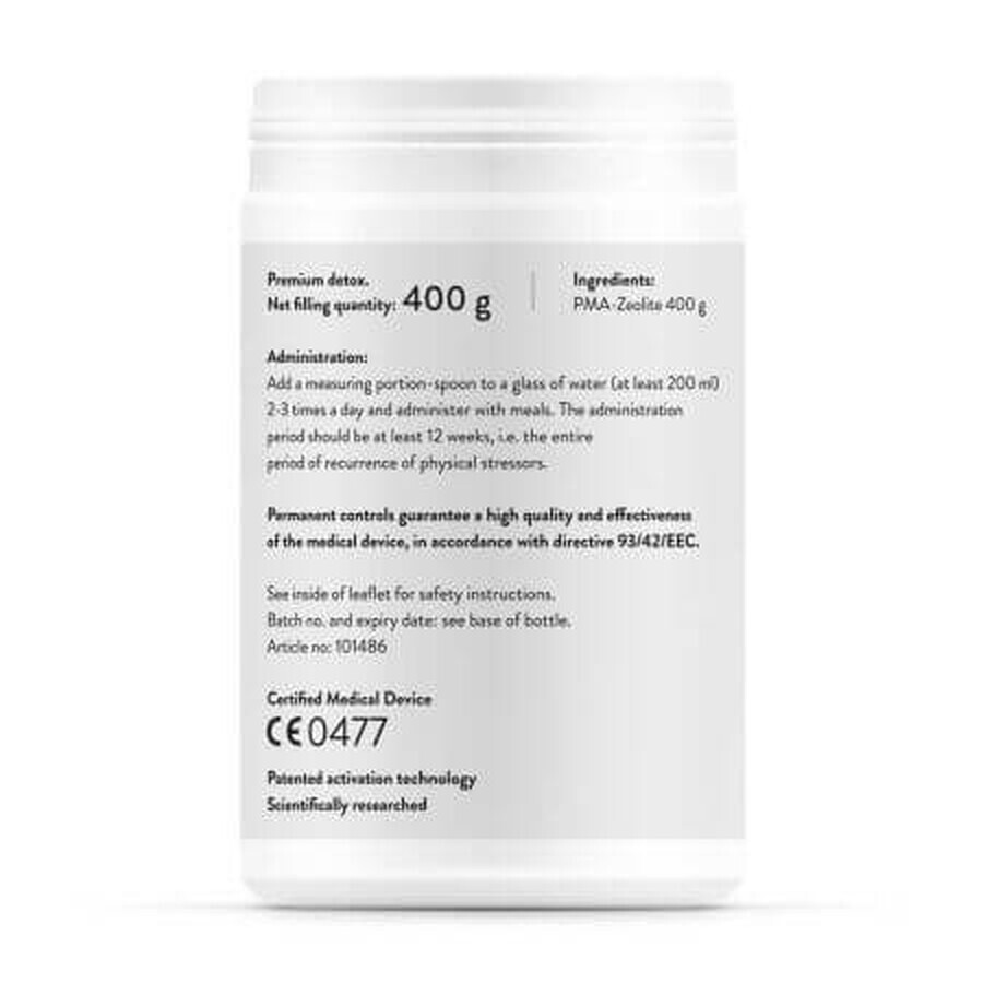 Zeolite Spectrum, 400 g, Novo Biomedics