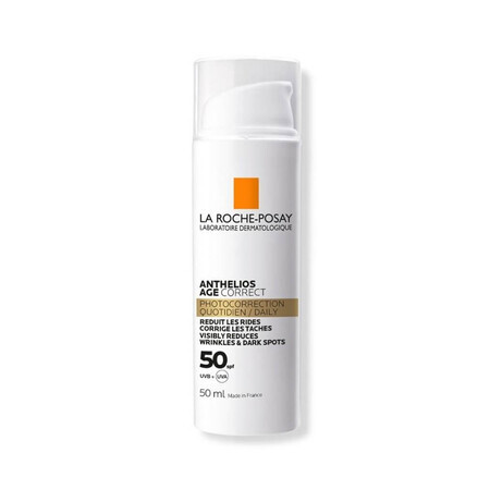 La Roche-Posay Anthelios - Age Correct Crema solare Foto-Correttiva SPF50, 50ml