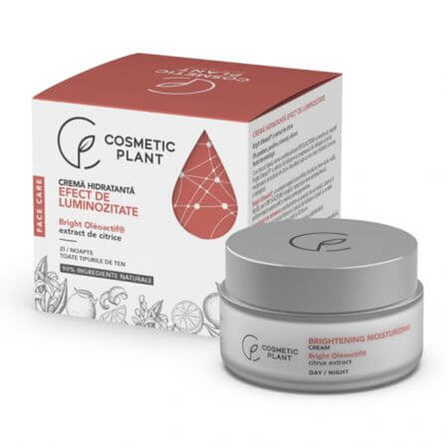 Crema idratante con effetto schiarente Face Care, 50 ml, Vegetale cosmetico