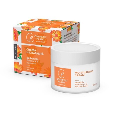 Crema idratante con calendula e vitamine A, E, 50 ml, Pianta cosmetica