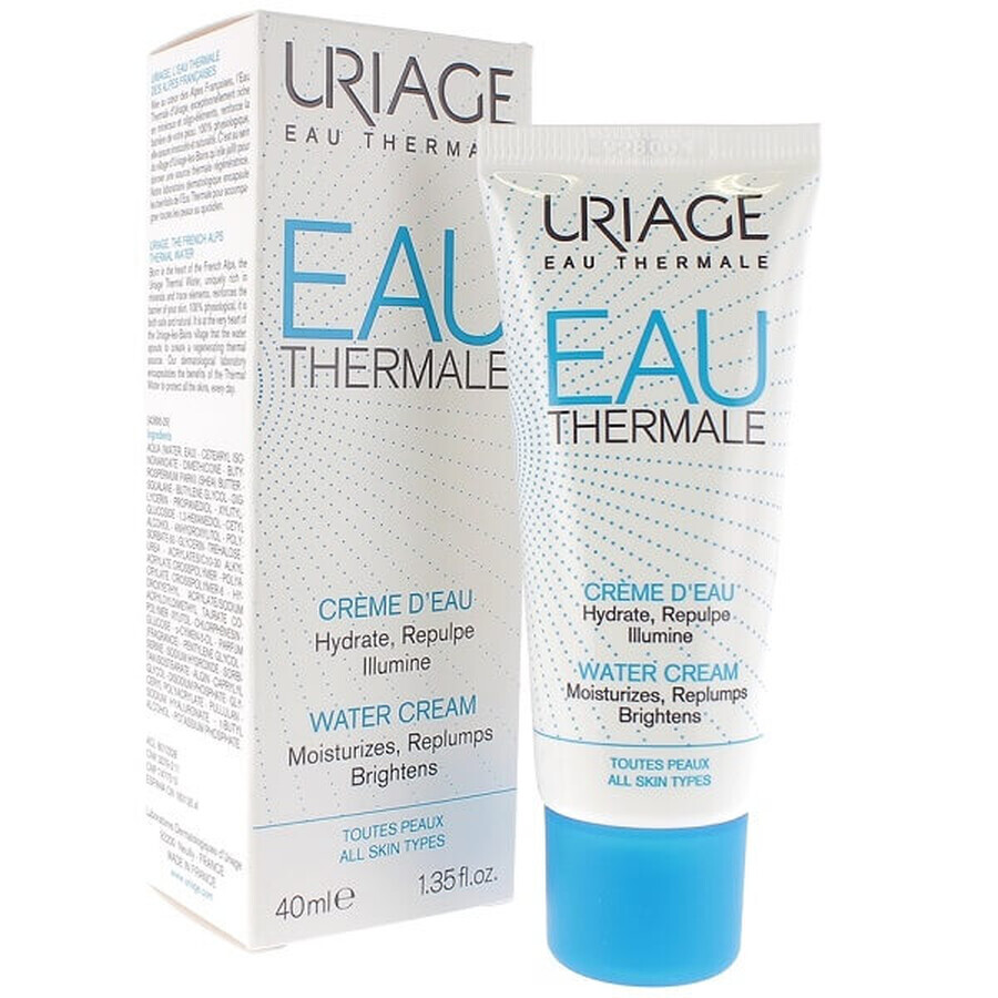 Moisturising cream with light texture for all skin types, 40 ml, Uriage