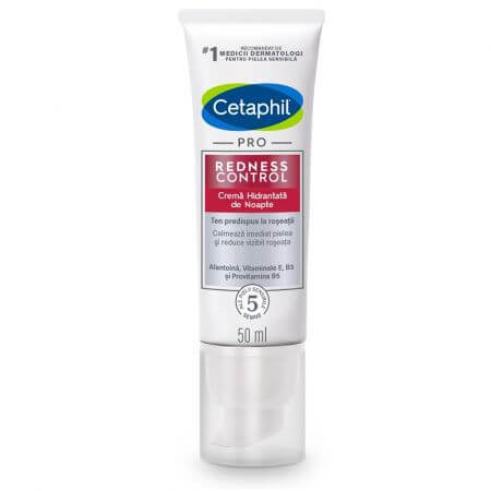 Crema da notte idratante Cetaphil PRO Redness Control, 50 ml, Galderma