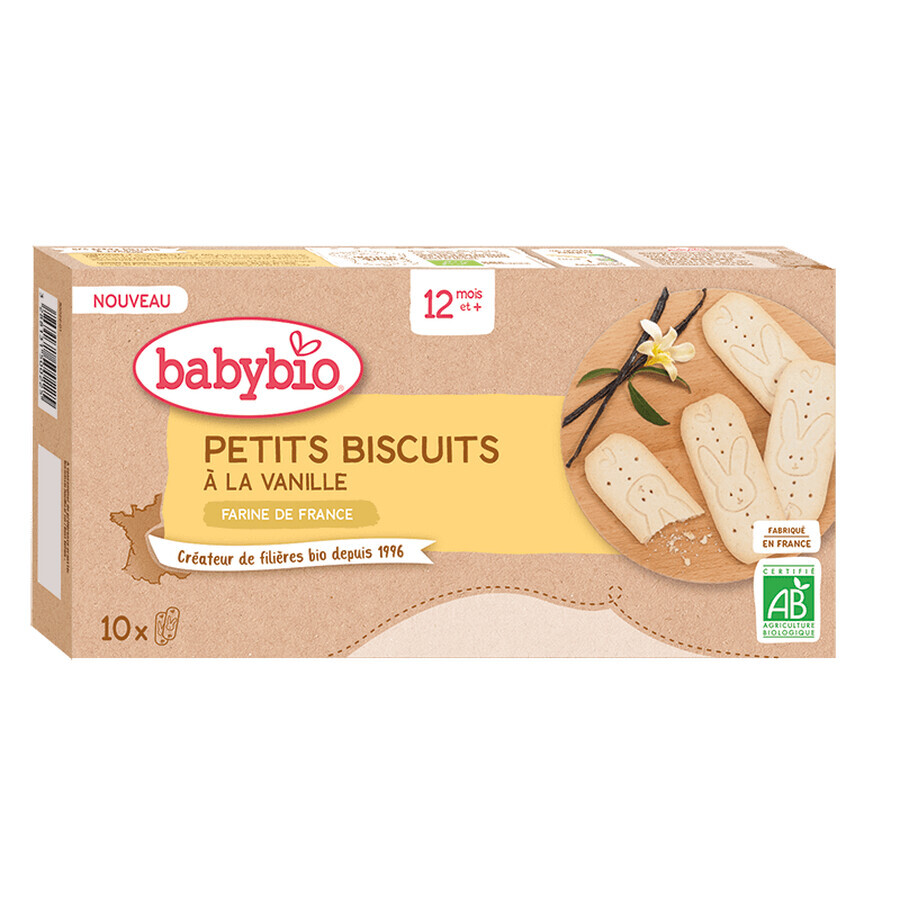 Biscotti alla vaniglia, 160 g, BabyBio