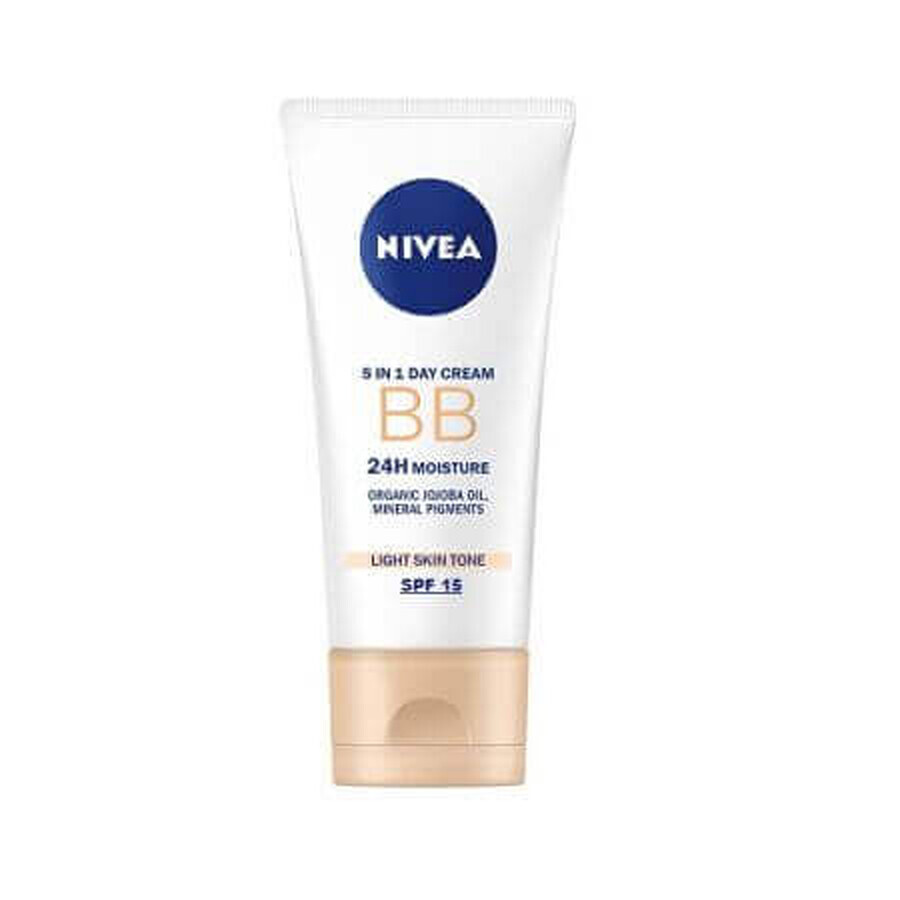 BB crème avec minéraux SPF15 Peau claire, 50 ml, Nivea