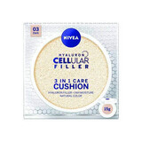 Moisturizing tinted cream with SPF 15 Cushion 3 in1 Dark, 15 ml, Nivea