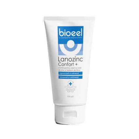 Lanozinc Comfort+ baby cream, 100 g, Bioeel