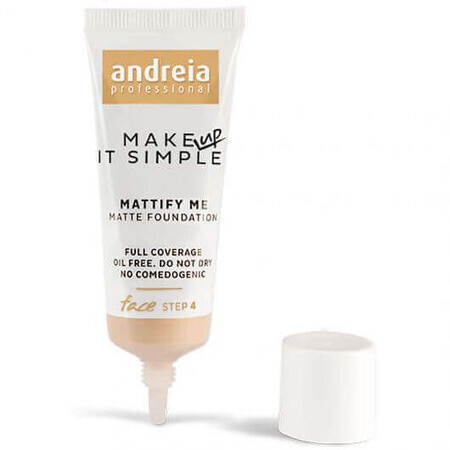 Fondotinta opaco Matiffy Me 01, 25 ml, Andreia Makeup