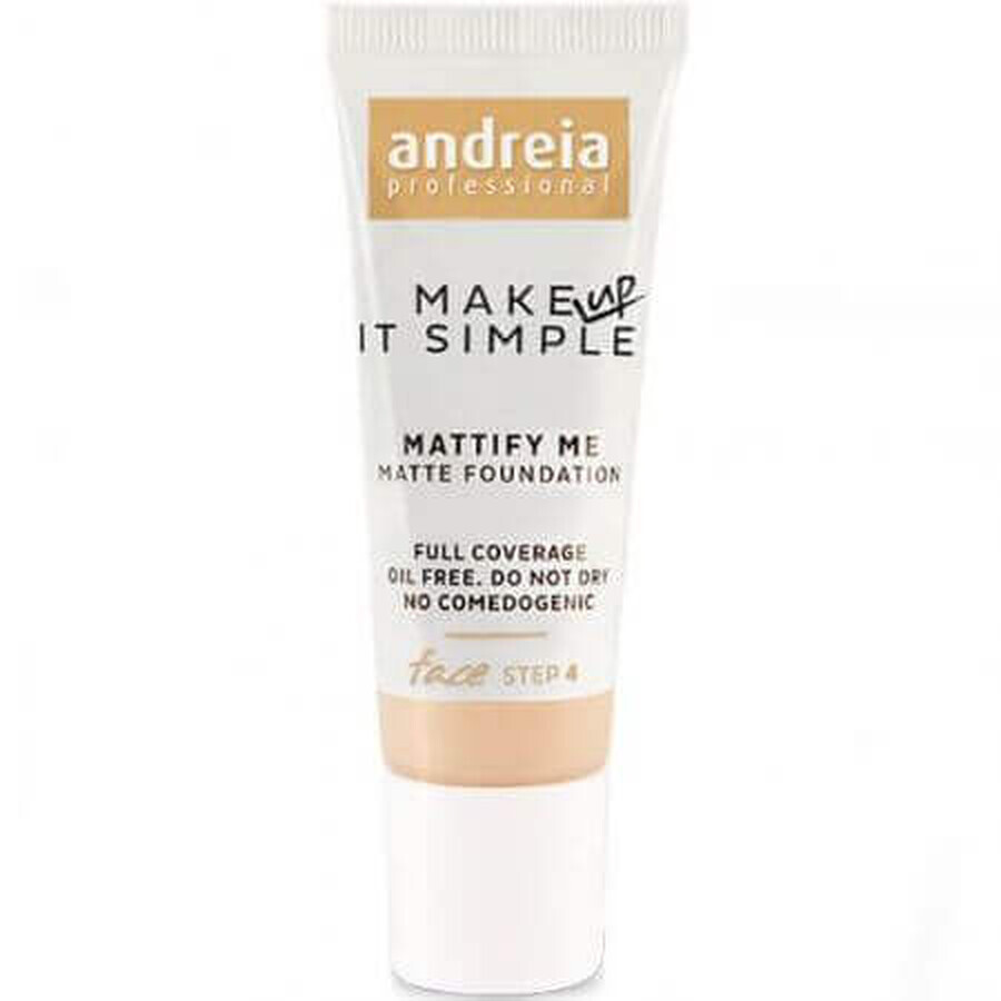 Fondotinta Mat Matiffy me 03.1, 25 ml, Andreia