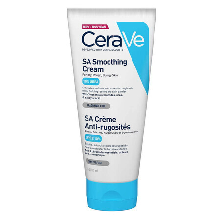 CeraVe SA Crema Levigante per Pelle Secca e Ruvida,177 ml