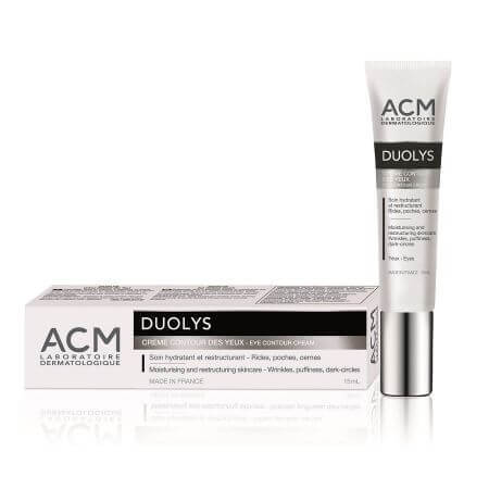 Duolys crema contorno occhi idratante e ristrutturante, 15 ml, Acm