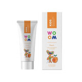 Dentifricio per bambini Kids Peach, 3-8 anni, 50 ml, Woom