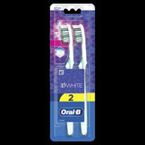 Manual toothbrush 3D White, 2 pcs, Oral B