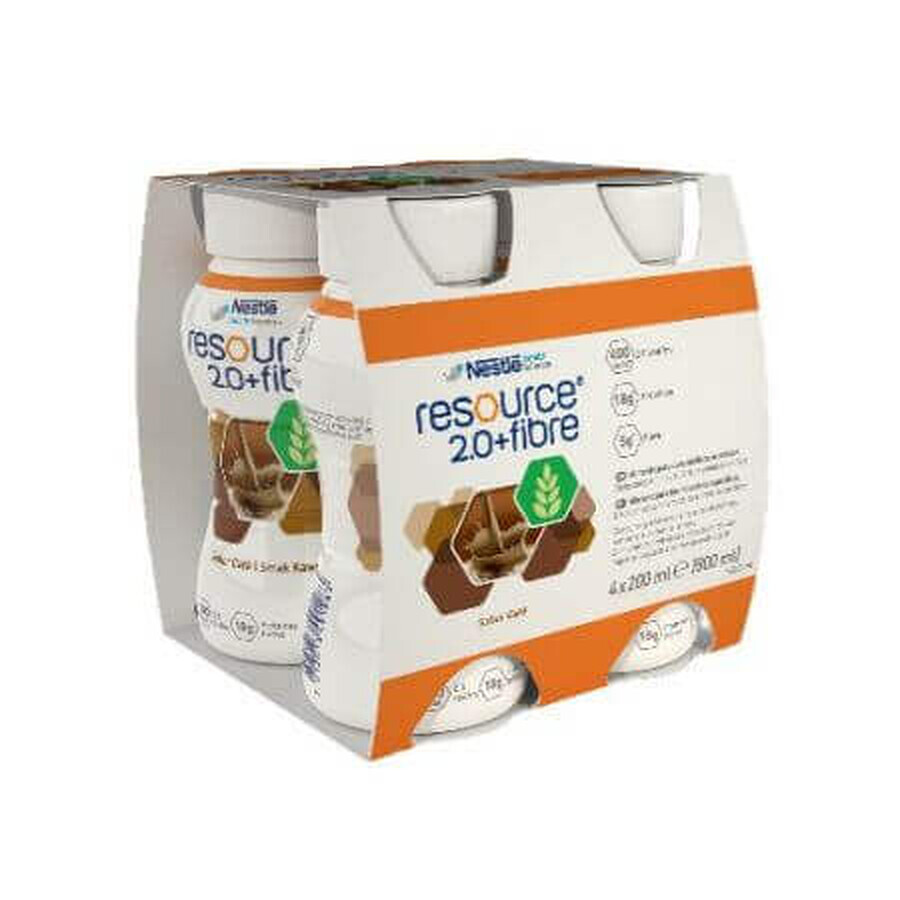 Risorsa 2.0 Fiber Coffee, 4x200 ml, Nestlé