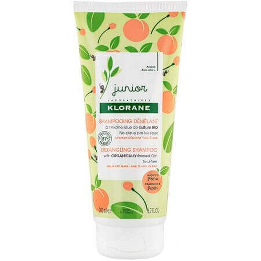 Junior Shampoo met Perzikaroma, 200 ml, Klorane