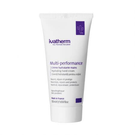 Crema mani idratante multi-performance, 50 ml, Ivatherm