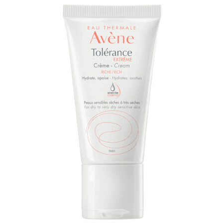 Avene Tolerance Extreme - Crema Ricca Pelle Sensibile, 50ml