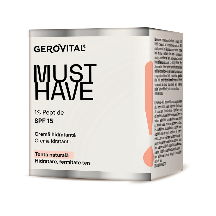 Must Have crema idratante, 50 ml, Gerovital 