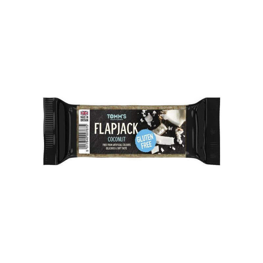 Barretta energetica originale Flapjack Tomm s, senza glutine x100g, Bombus