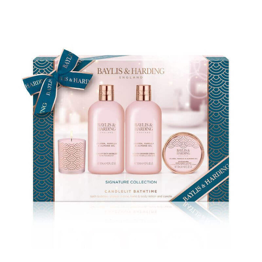 BH BH22JOCAND set 5: bagno schiuma 300 ml, set mani&corpo 50 ml, crema doccia 300 ml, candela 60 g