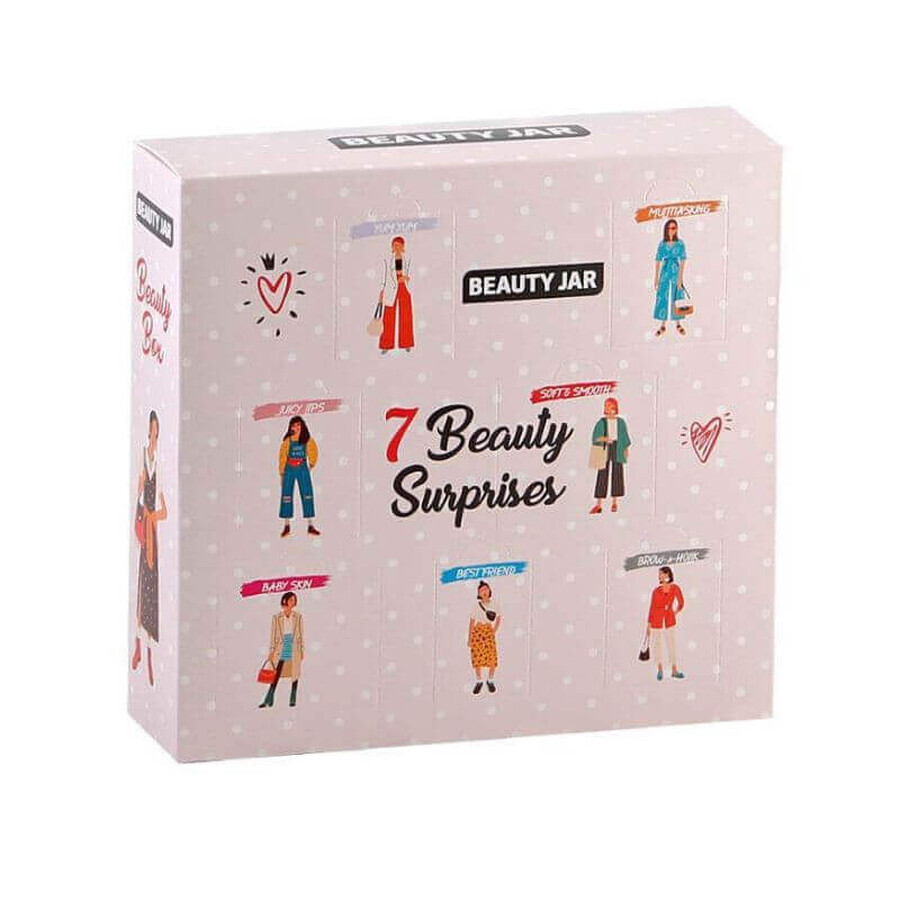 Advent Calendar, 7 Beauty Surprises x 205g, Beauty Jar