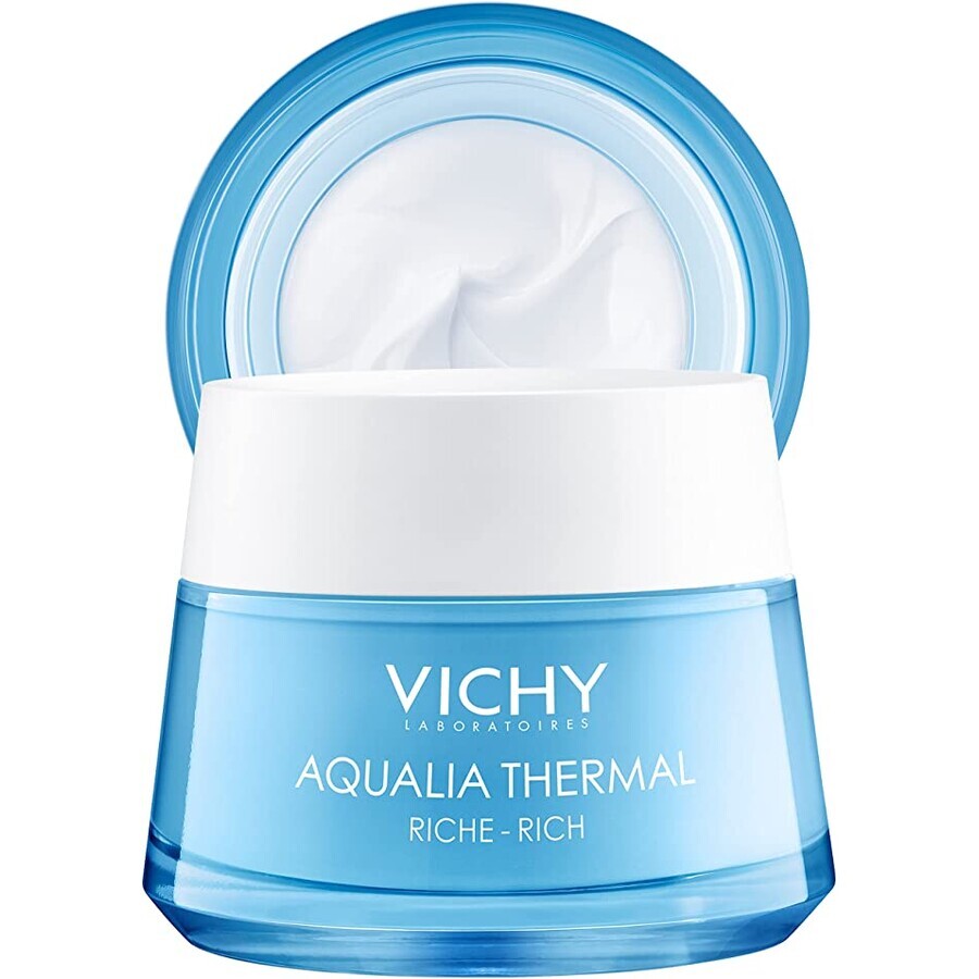 Vichy Aqualia Thermal Crema Ricca Reidratante Viso, 50 ml